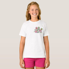 Schöne, realistische Rose. T-Shirt