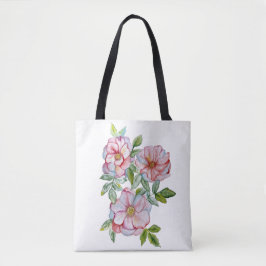 Schöne, realistische Rose. Tasche