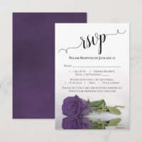Schöne Reflektion Amethyst Lila Rose Hochzeit