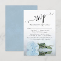 Schöne Reflektion dusty Blue Rose Wedding
