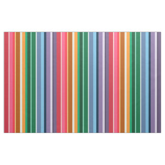 Schöne Regenbogen-Streifen Stoff