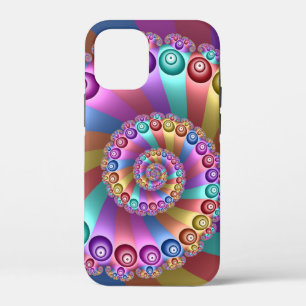 Schöne Regenbogenfarben Abstraktes Fraktal Kunst, Case-Mate iPhone Hülle