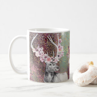 Schöne Rentier Elk Buck Bull Tasse, Cup Kaffeetasse