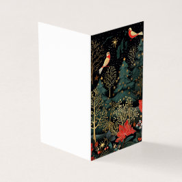 Schöne Retro Weihnachtskarte