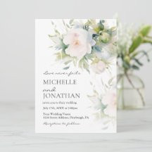 Schöne romantische Christliche Hochzeit mit weißer