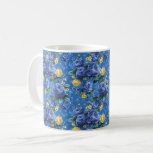 Schöne Romantische Frühlings Blaue Mädchenhafte Bl Kaffeetasse