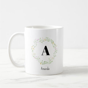 Schöne romantische Frühlingsbäume Girl Blume Kaffeetasse
