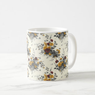 Schöne romantische Frühlingsrote Mädchenblumen Kaffeetasse
