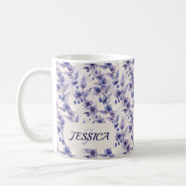 Schöne romantische Spring Violet Giro Blume Kaffeetasse