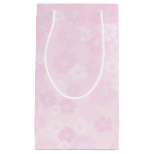 Schöne rosa Blume romantisch Kleine Geschenktüte
