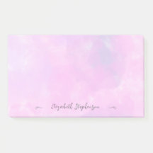 Schöne rosa feminine Wasserfarbe benutzerdefiniert