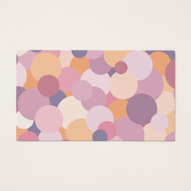 Schöne rosa Kreise (Vorderseite)