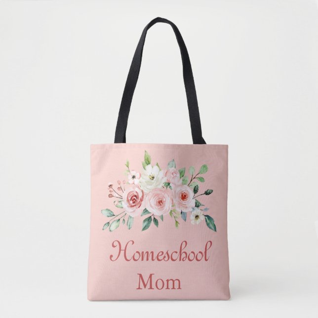 Schöne rosa Mama Tasche (Vorderseite)