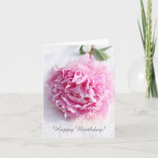 Schöne rosa Pony, personalisierte Grußkarte Karte