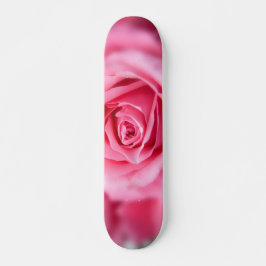 Schöne Rosa Rose Skateboard