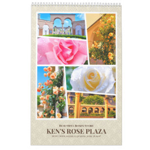 Schöne Rose ダ GardenレCalendar Kalender