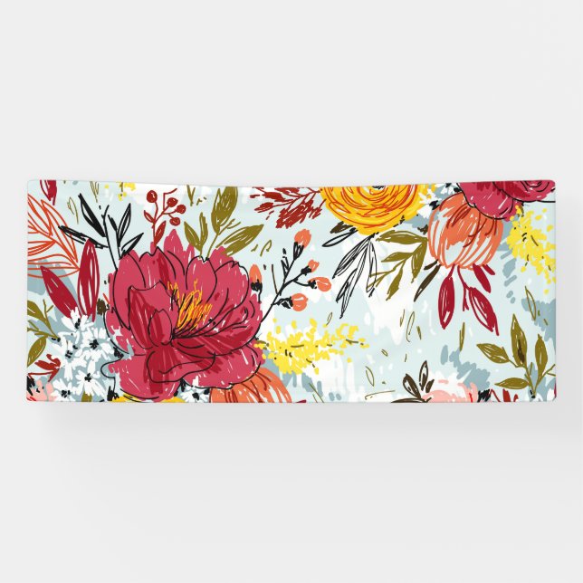 Schöne Rose Banner (Horizontal)