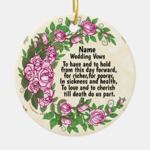 Schöne Rose Brauchtum Hochzeiten Keramik Ornament