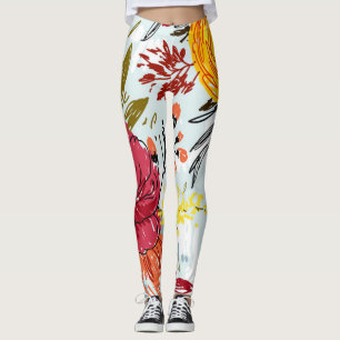 Schöne Rose Leggings