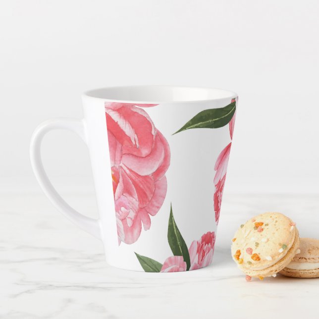 Schöne Rose Milchtasse (Beispiel)