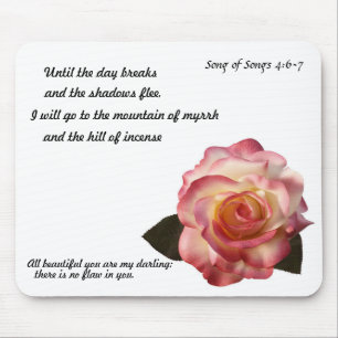 Schöne Rose Mousepad. Mousepad