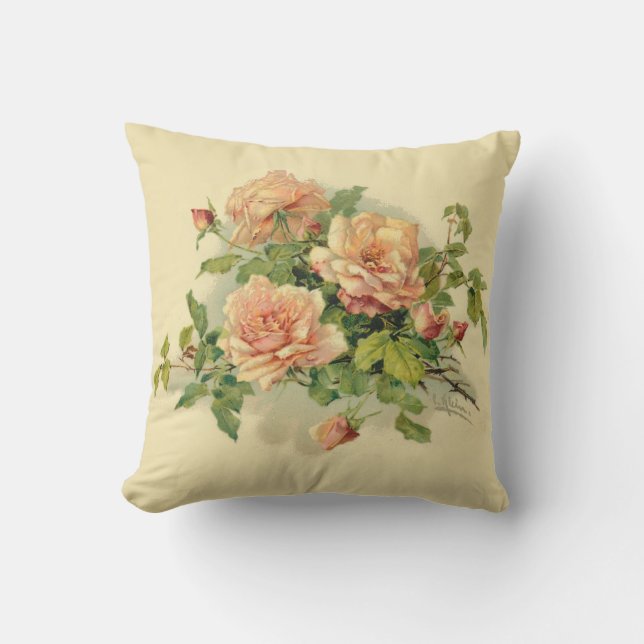 Schöne Rose von Catherine Klein Kissen (Vorderseite)