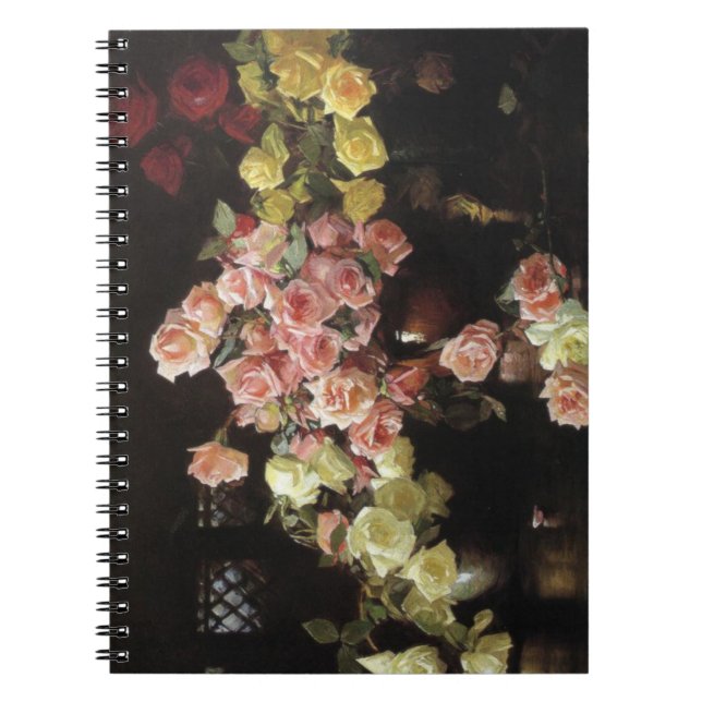 Schöne Rose (von Joseph DeCamp) Notizblock (Vorderseite)