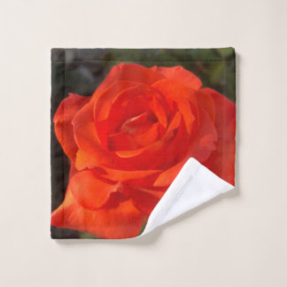 Schöne Rose Waschlappen