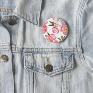 Schöne Rosen Button