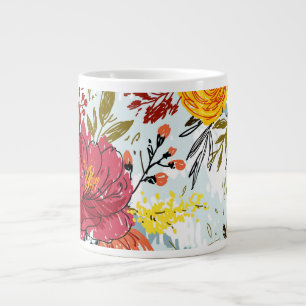 Schöne Rosen Jumbo-Tasse