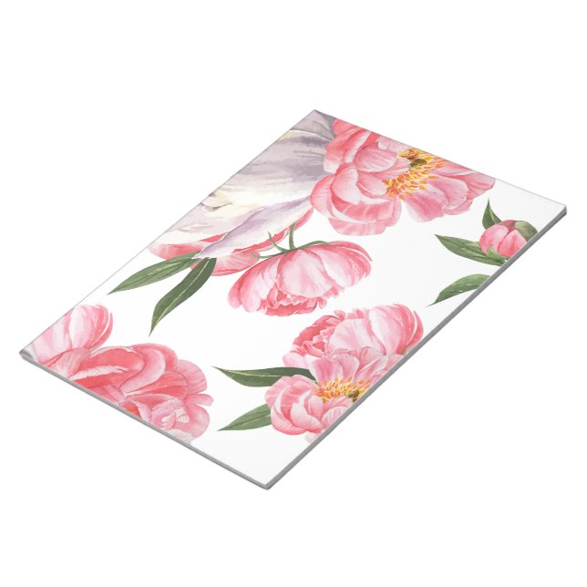 Schöne Rosen Notizblock (angewinkelt)