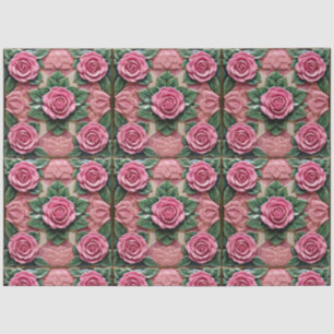 Schöne Rosen Populäre Sammlung Seidenpapier