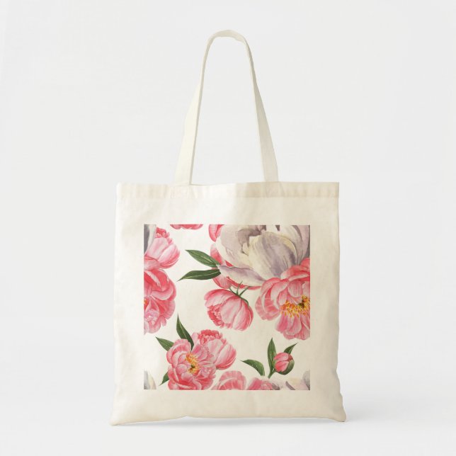 Schöne Rosen Tragetasche (Vorne)