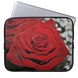 Schöne Rote Rose Laptopschutzhülle