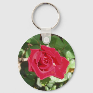 Schöne Rote Rose Schlüsselkette Schlüsselanhänger