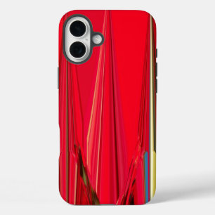 Schöne Rote Rose Textur Farbgestaltung Kunst druck iPhone 16 Plus Hülle