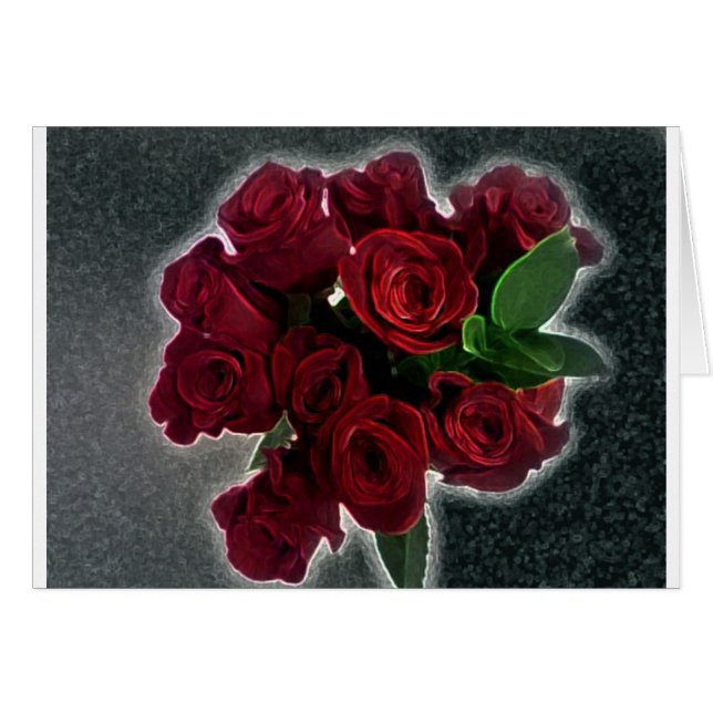 SCHÖNE ROTE ROSEN (Vorderseite (Horizontal))