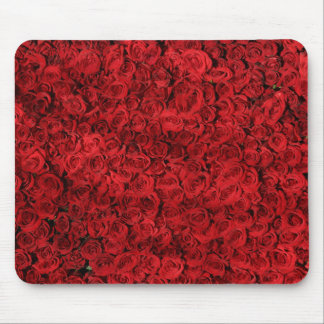 Schöne Rote Rosen Mousepad
