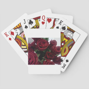 SCHÖNE ROTE ROSEN SPIELKARTEN