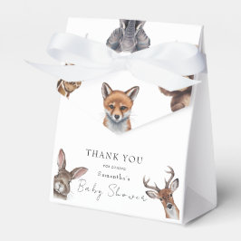 Schöne Safaritiere Babydusche Geschenkschachtel