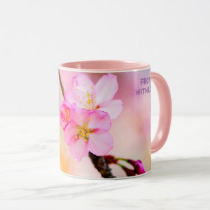 Schöne Sakura Kirschblüten Tasse