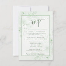 Schöne Salbeigrüne Boho-Wasserfarben-Pfingstrosen-