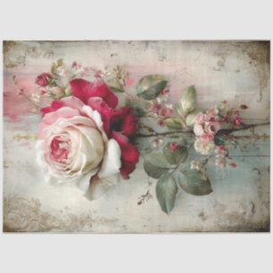 Schöne Sammlung Rose Seidenpapier