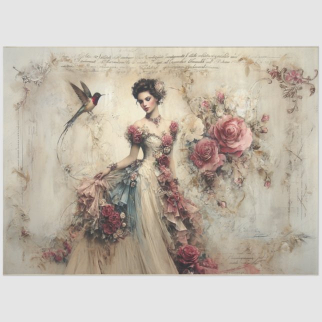 Schöne Sammlung Seidenpapier (Vorderseite)