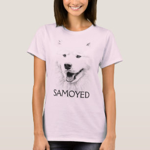 Schöne Samoyedhundekunst T-Shirt