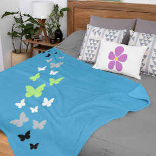 Schöne Schmetterling Agender Stolz  Sherpadecke