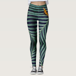 Schöne Schmetterlinge auf der linken Seite Leggings