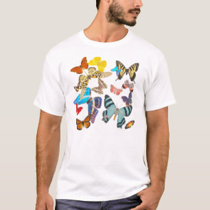 Schöne Schmetterlinge T-Shirt