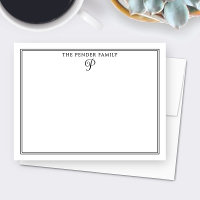 Schöne Schrift Familieninitialen Monogramm Briefpa