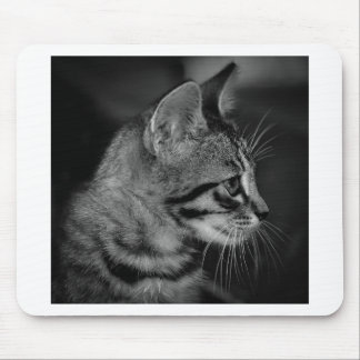 Schöne schwarze und weiße Küche Mousepad